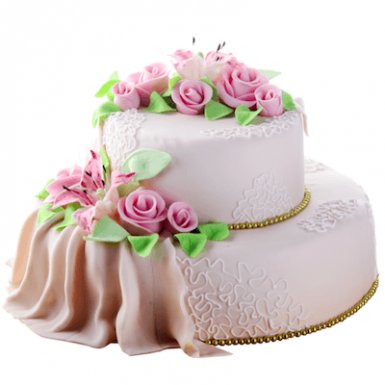 Торт «Розовый шик»