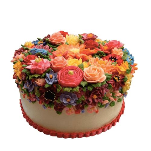 Торт «Цветочный рай»