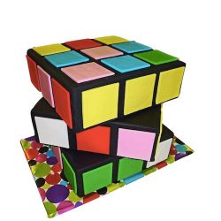 Торт «Кубик-рубик»