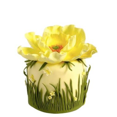 Торт «Желтый цветок»