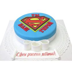 Торт «Супермен»