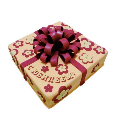 Торт «Подарок»