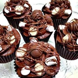 Капкейки «Шоколадное блаженство»