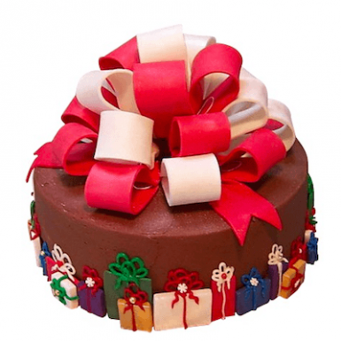 Торт «Новогодний подарок»