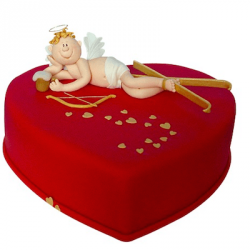 Торт «Валентинчик»