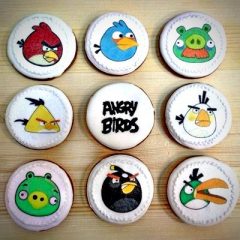 Имбирное печенье «Angry Birds»