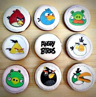 Имбирное печенье «Angry Birds»