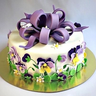 Торт «Цветочная поляна»
