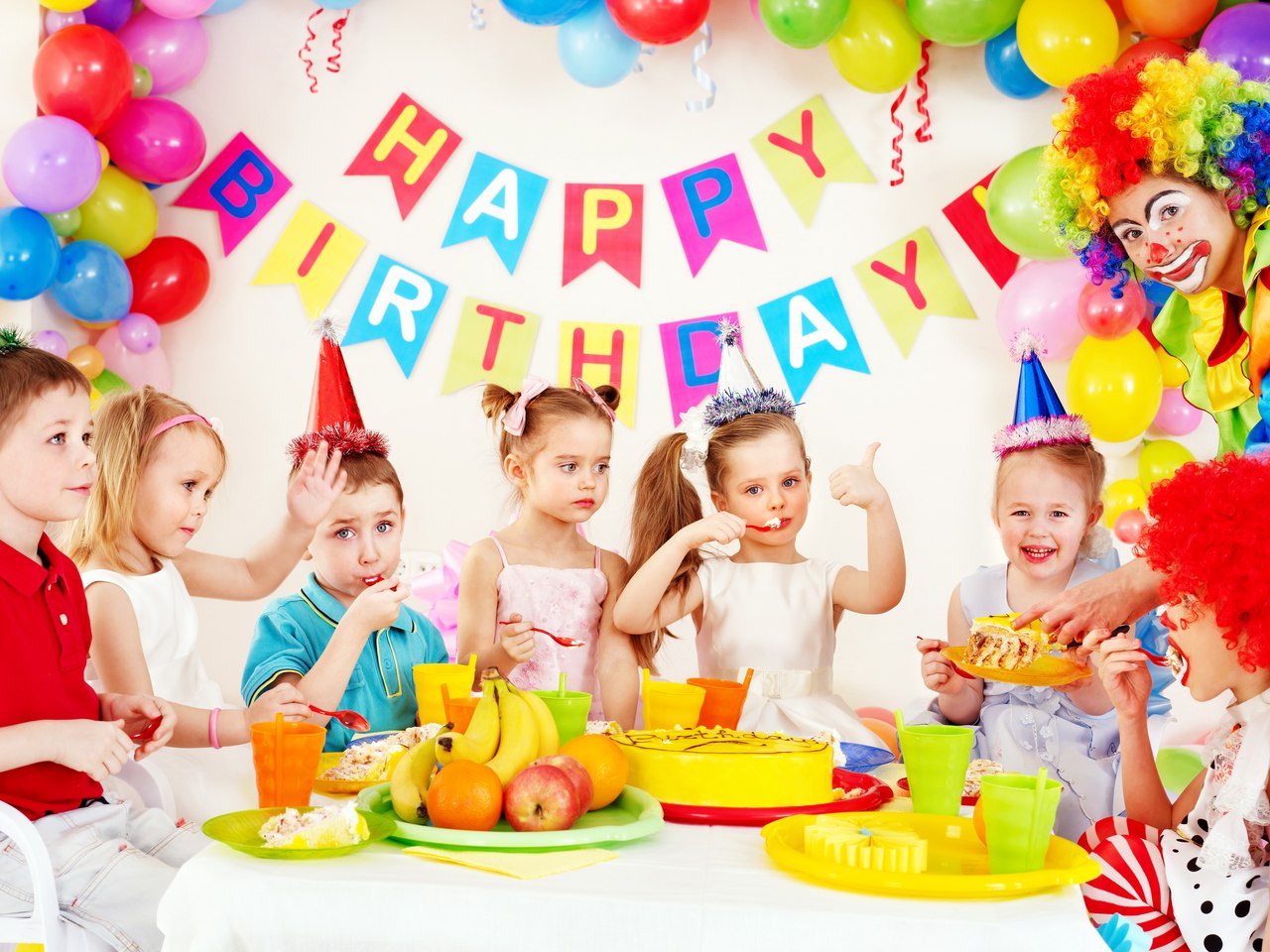 фото детей на дне рождения