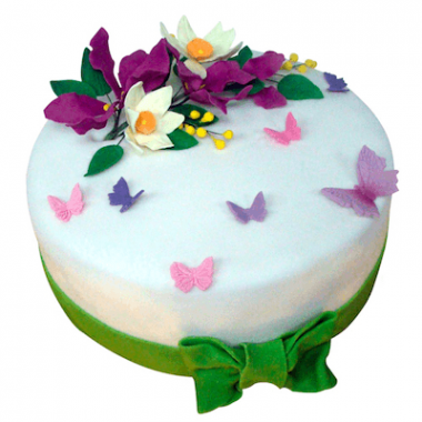 Торт «Цветочный рай»