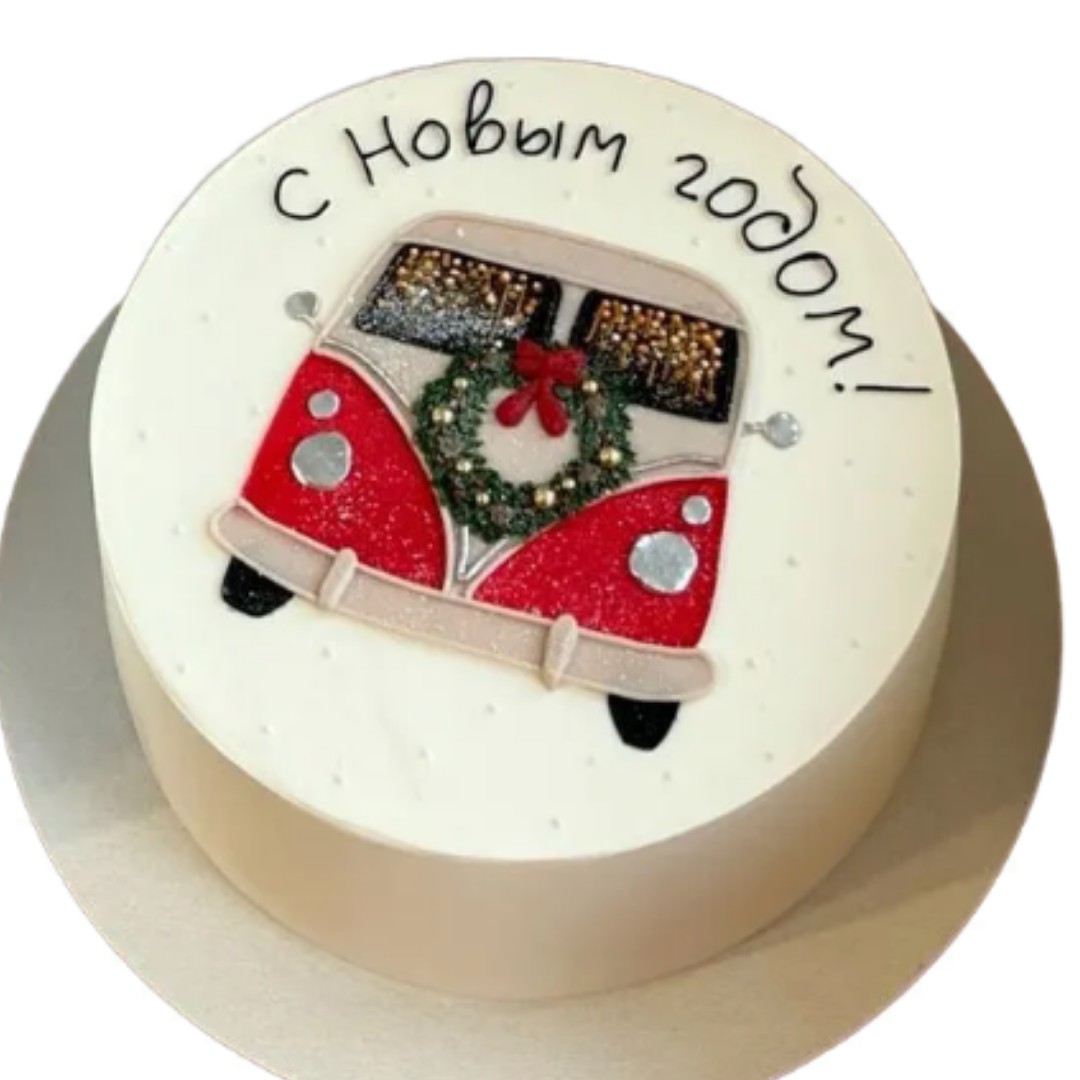 Бенто торт Новый год-71