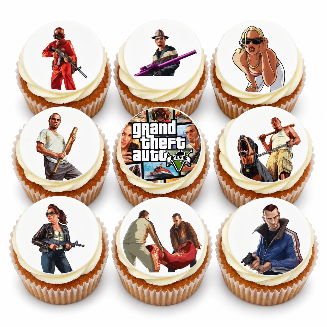 Капкейки «GTA»