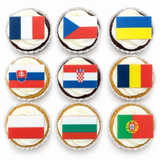 Капкейки &laquo;Флаги мира&raquo;