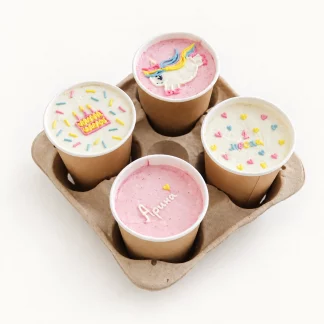 Cake to Go «С единорогом» в бумажных стаканчиках
