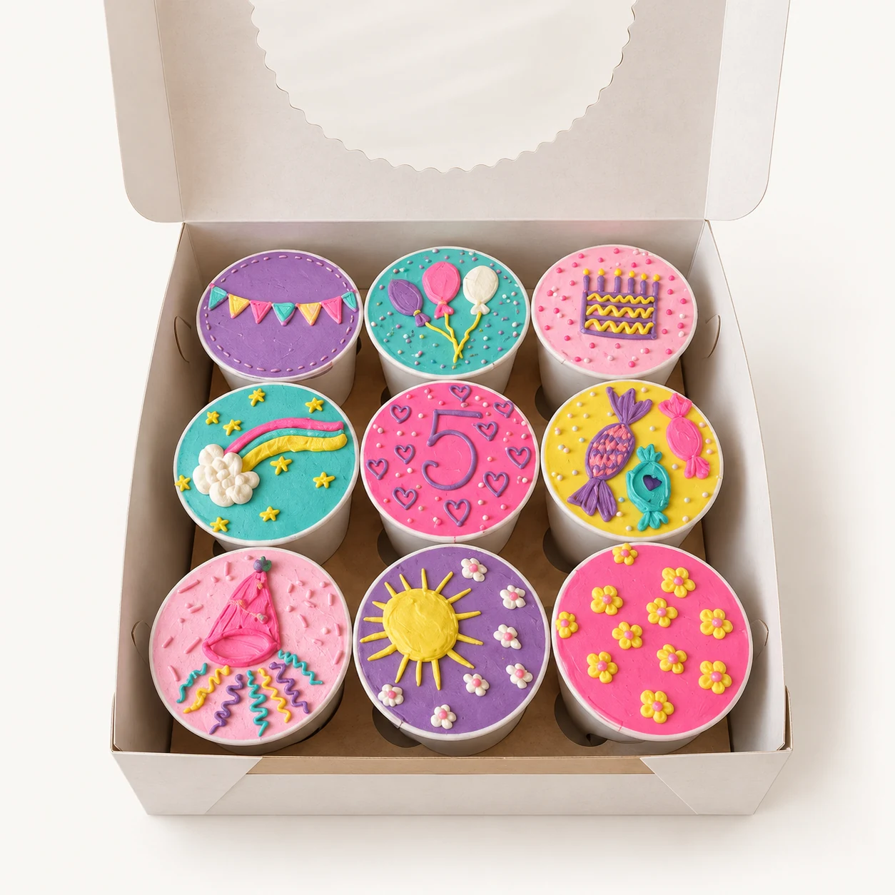 Cake to Go «Яркий праздник» Cake to Go «Яркий праздник» в бумажных стаканчиках